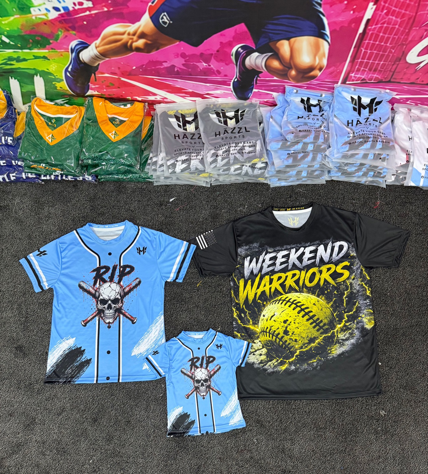 Custom baseball jersey