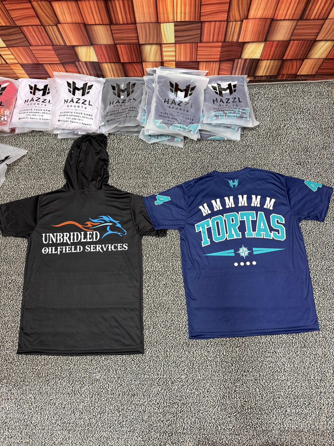 Custom Oilfield To Softball/Baseball Field apparel