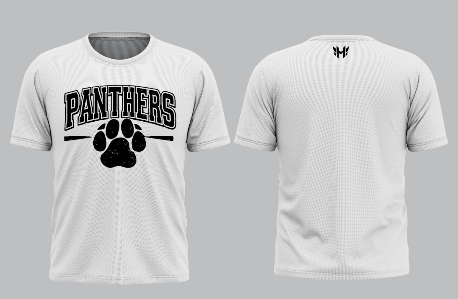 White Panthers Paw Shirt