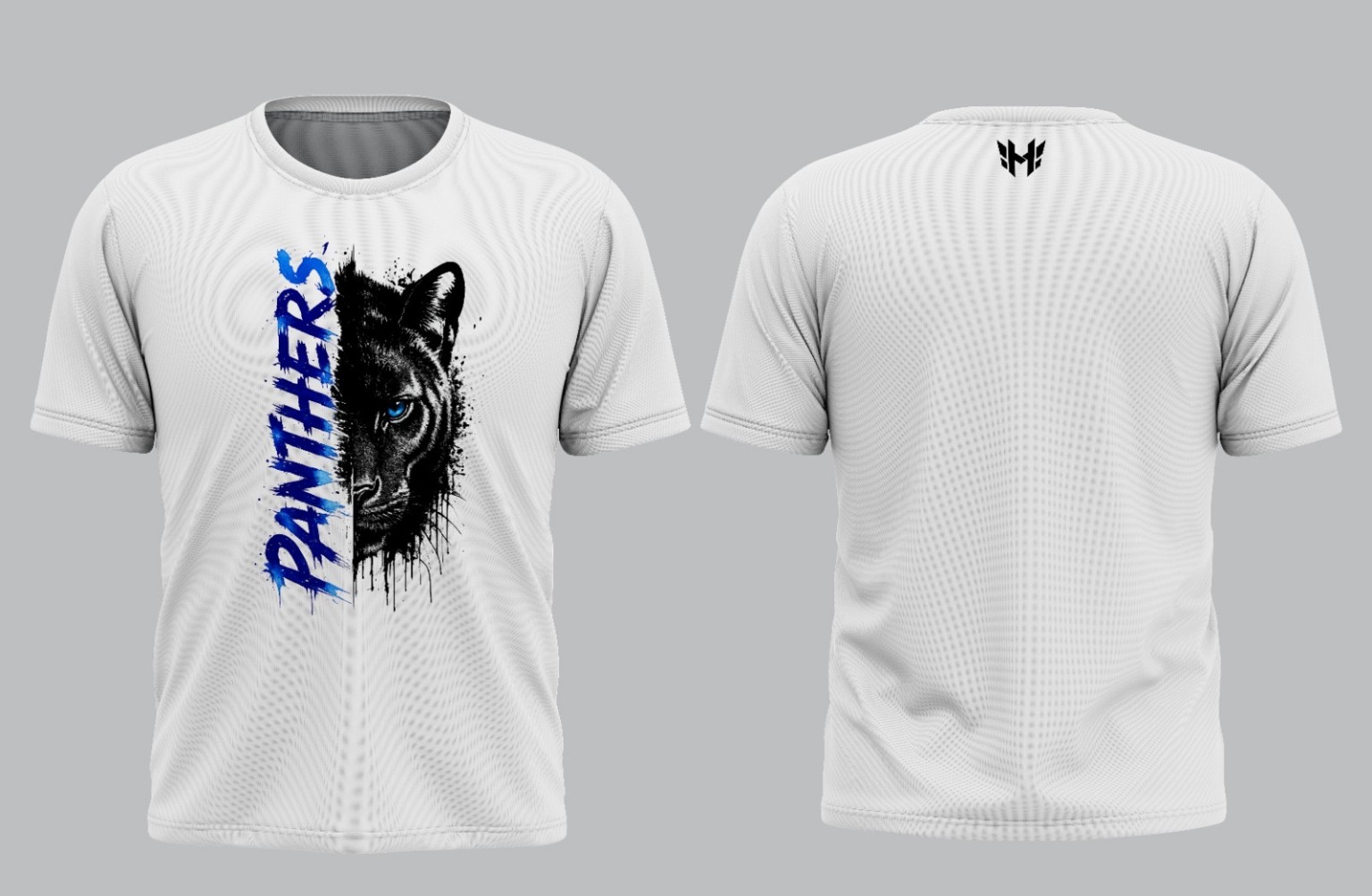 White Panthers Vertical Shirt